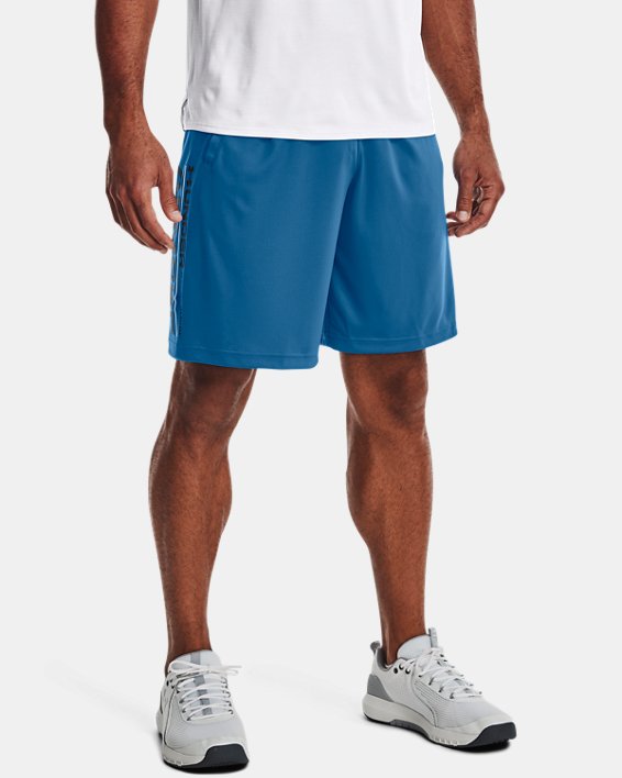 Men's UA Tech™ Wordmark Shorts, Blue, pdpMainDesktop image number 0